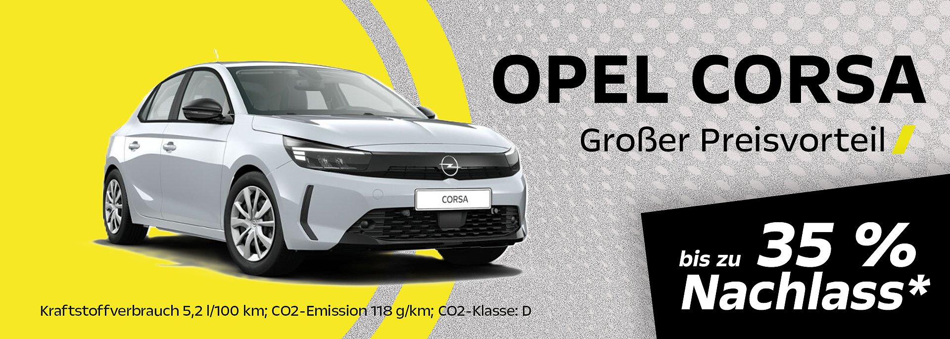 Gro&szlig;er Preisvorteil: Opel Corsa