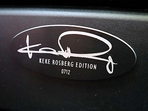 Der Opel Calibra ist eine KK-Rosberg-Edition.