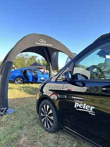 Bilder vom Bergwitztriathlon 2025. Sowohl von der Atmosph&auml;re vor Ort, vom Autohaus Peter Stand, vom #TeamPeter und vom Wettkampf an sich.