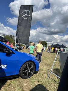 Bilder vom Bergwitztriathlon 2025. Sowohl von der Atmosph&auml;re vor Ort, vom Autohaus Peter Stand, vom #TeamPeter und vom Wettkampf an sich.