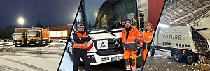 Testbericht: eEconic 300 im Wintereinsatz bei EW Entsorgung GmbH und G&ouml;ttinger Entsorgungsbetrieben