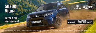 Jetzt den Suzuki Vitara kennenlernen!