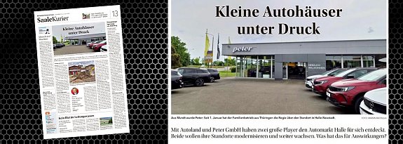 Kleine Autoh&auml;user unter Druck