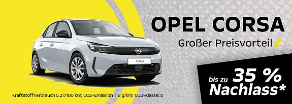 Gro&szlig;er Preisvorteil: Opel Corsa (Opel Automobile GmbH | Automobile Peter GmbH)