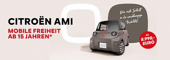 Der Citro&euml;n ami - Mobile Freiheit ab 15 Jahren*
